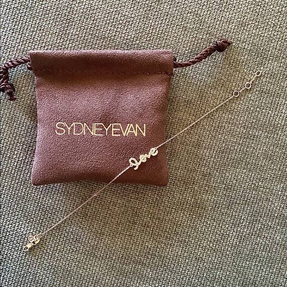 MOTHER’S DAY! Sydney Evan gold & pave diamond bracelet - Picture 4 of 6